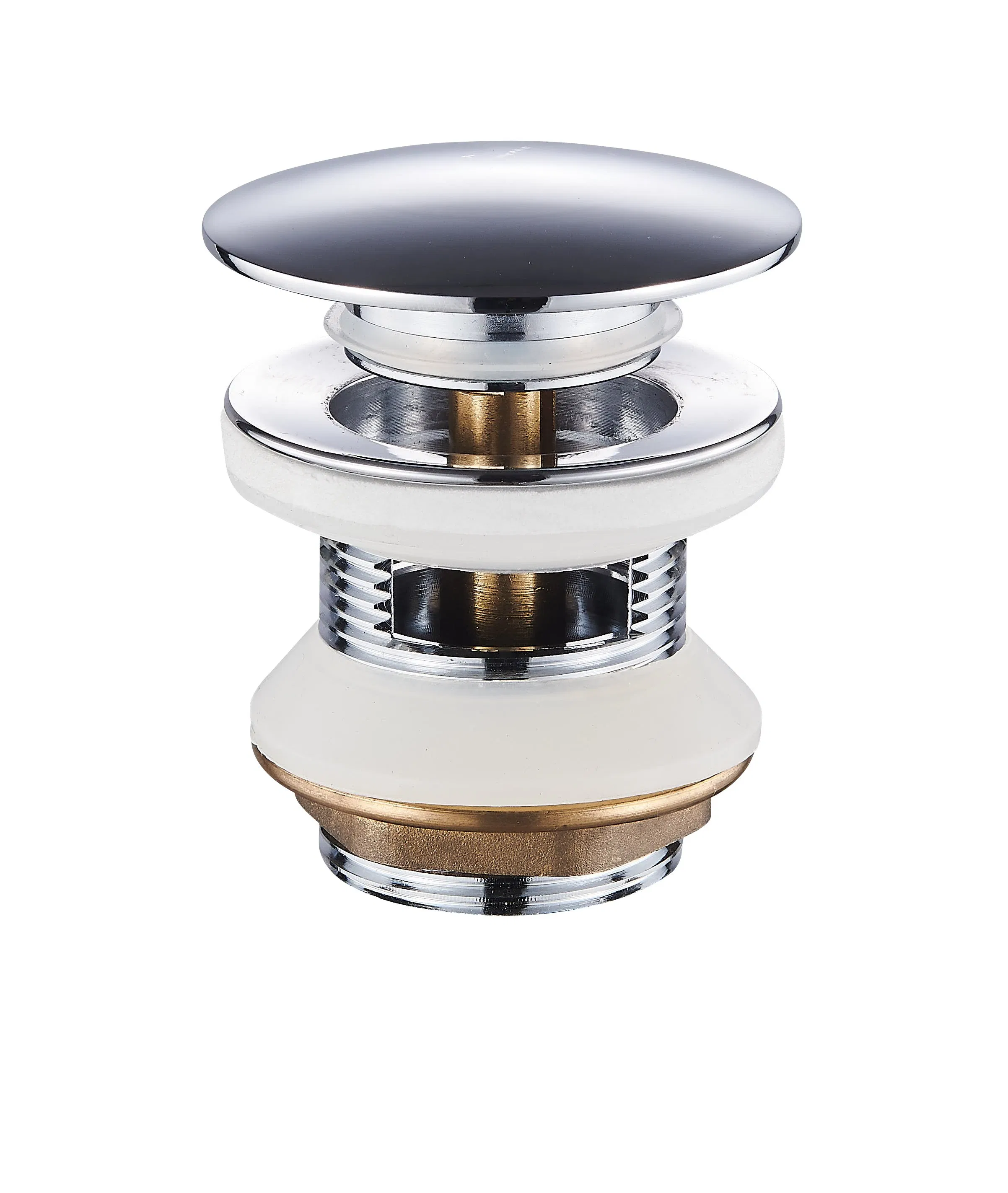 Сливной набор для ванны хром с гибкой трубой