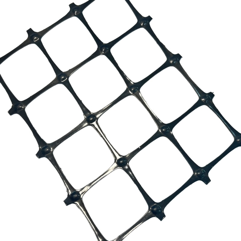 Biaxial High Strength Tensile Road Construction Plastic PP Geogrid