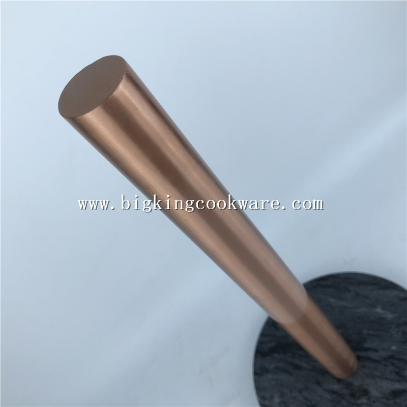 Metal Bar Marble Table Towel Holder