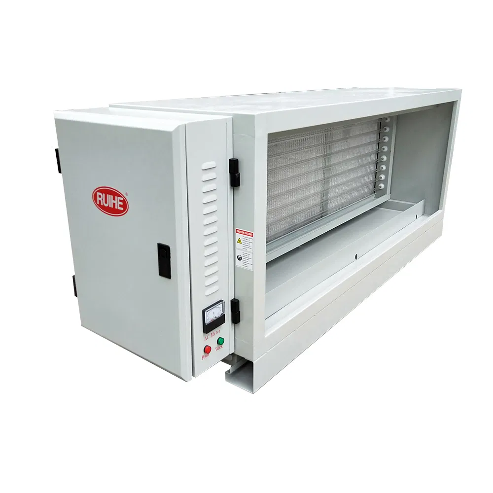Commercial Kitchen Restaurant Exhaust Fumes Electrostatic Air Cleaners Purifier