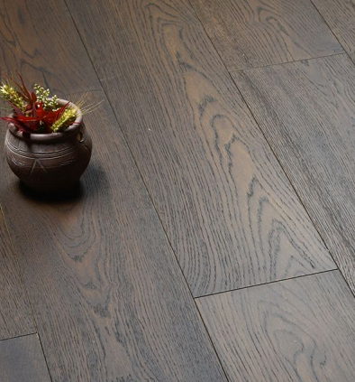 Stylish Eco-Friendly Hand-Scraped WPC Flooring for Modern Spaces
