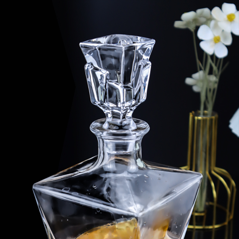 Wine Whiskey Brandy Tequila Vokda Unique Crystal Glass Whisky Decanter