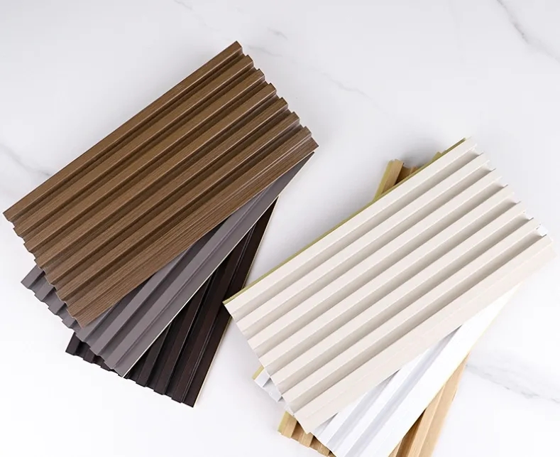 White Marble Color WPC Wall Panel for Decoration