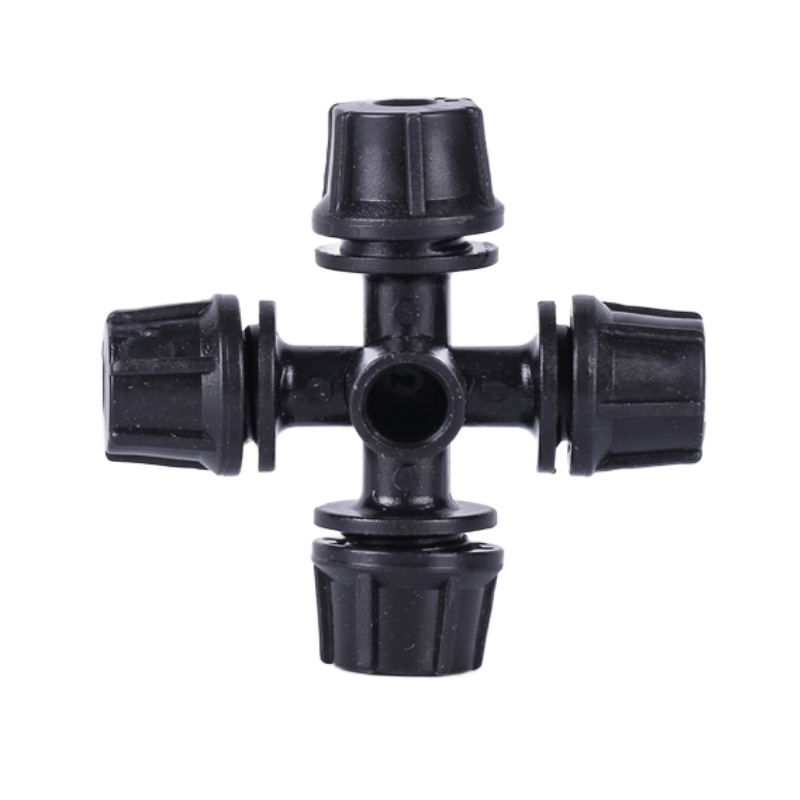 4 Outlets Mist Nozzle Micro Sprinkler Fogger Sprayer for Greenhouse & Farm Irrigation System