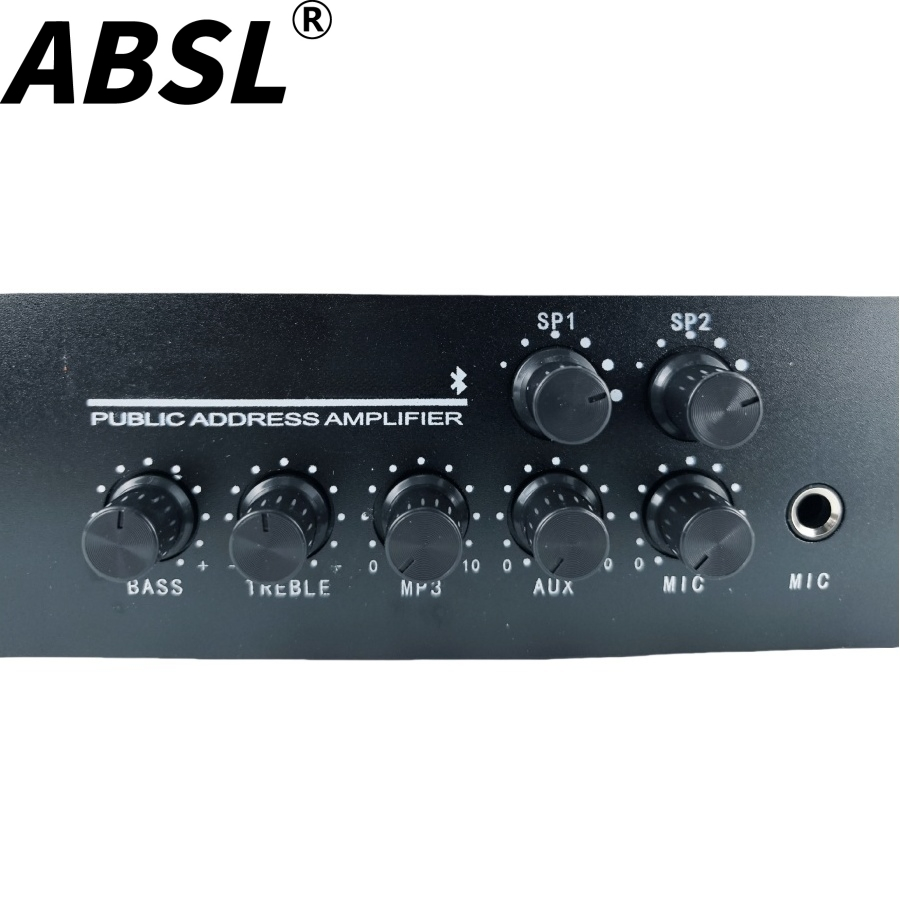 80W 2zones Integrated Power Amplifier Mixer Audio Power Amplifier with Cheap Price