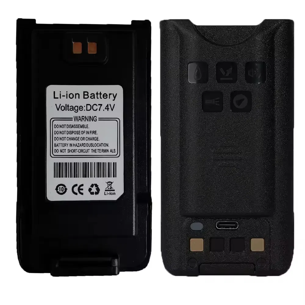 Аккумулятор Baofeng UV-9R PRO с зарядкой Type-C