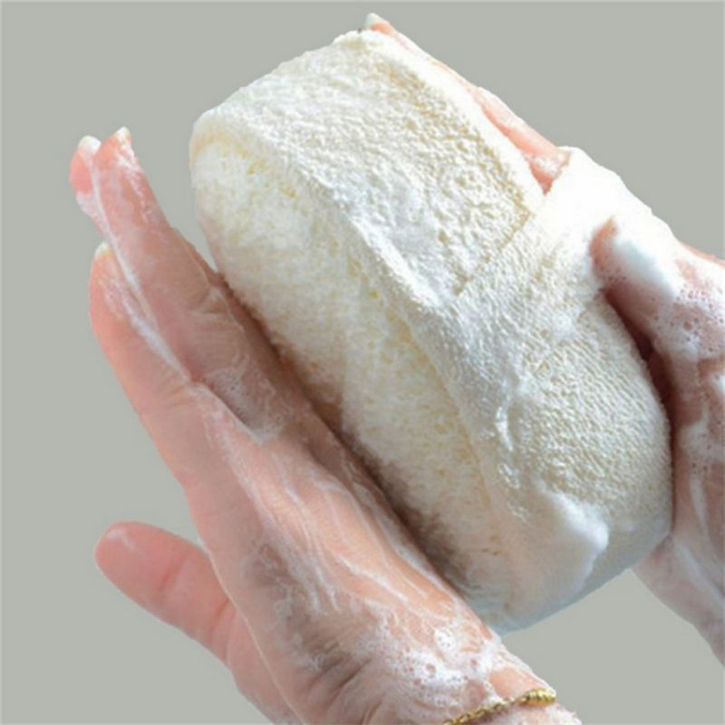 Cubic Body Sponge Cleanses Skin of Dirt Excess Oil Reusable Exfoliating