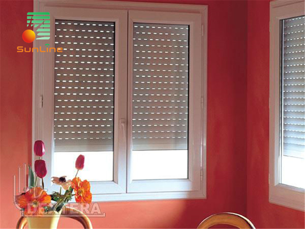 Residencial Use Hurricane Windproof Roller Shutter Window