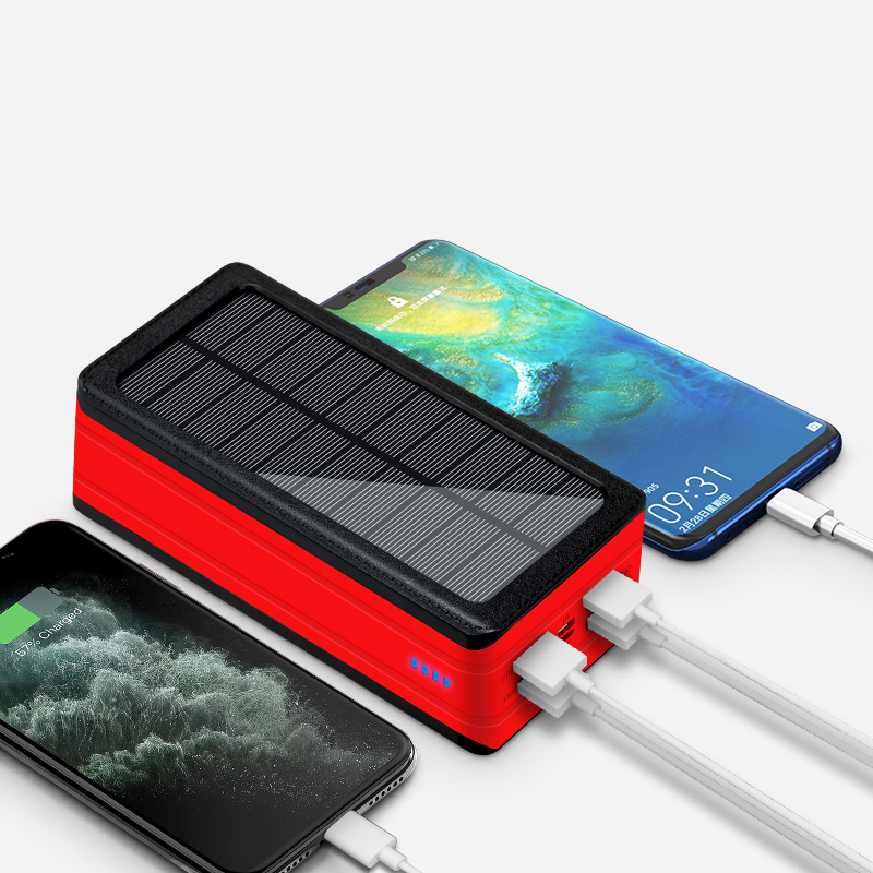 Внешний аккумулятор 50000 mAh с фонарем 32-LED
