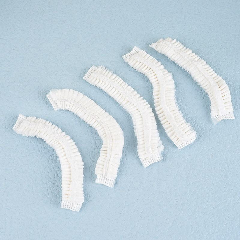 Hotel Disposable Clear Waterproof Biodegradable Eco-Friendly Starch Shower Cap