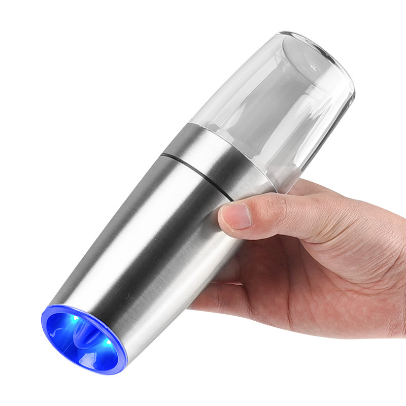 Умная USB мельница для соли и перца, перезаряжаемая