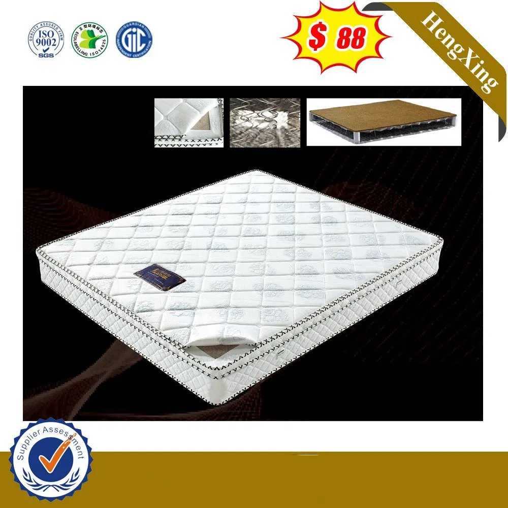 High Quality Hotel Home Furniture Bed Base Bed Mattress with 3 Year Warranty