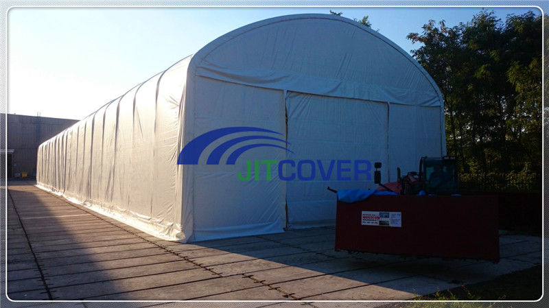 Big Outdoor Steel Warehouse Prefab Garage Storage Shelter Dome Tent (JIT-40197)