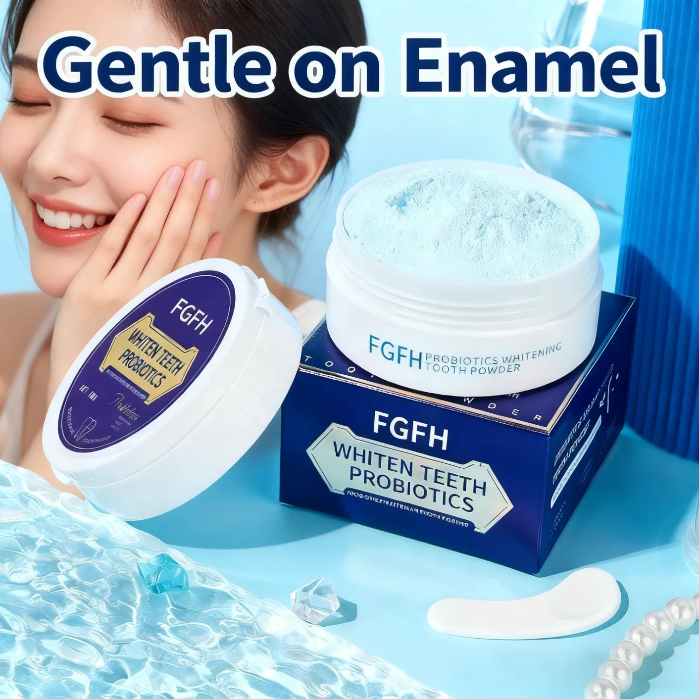 Whitening Teeth Powder for Multi Purpose Dental Care White Teeth Removes Plaque