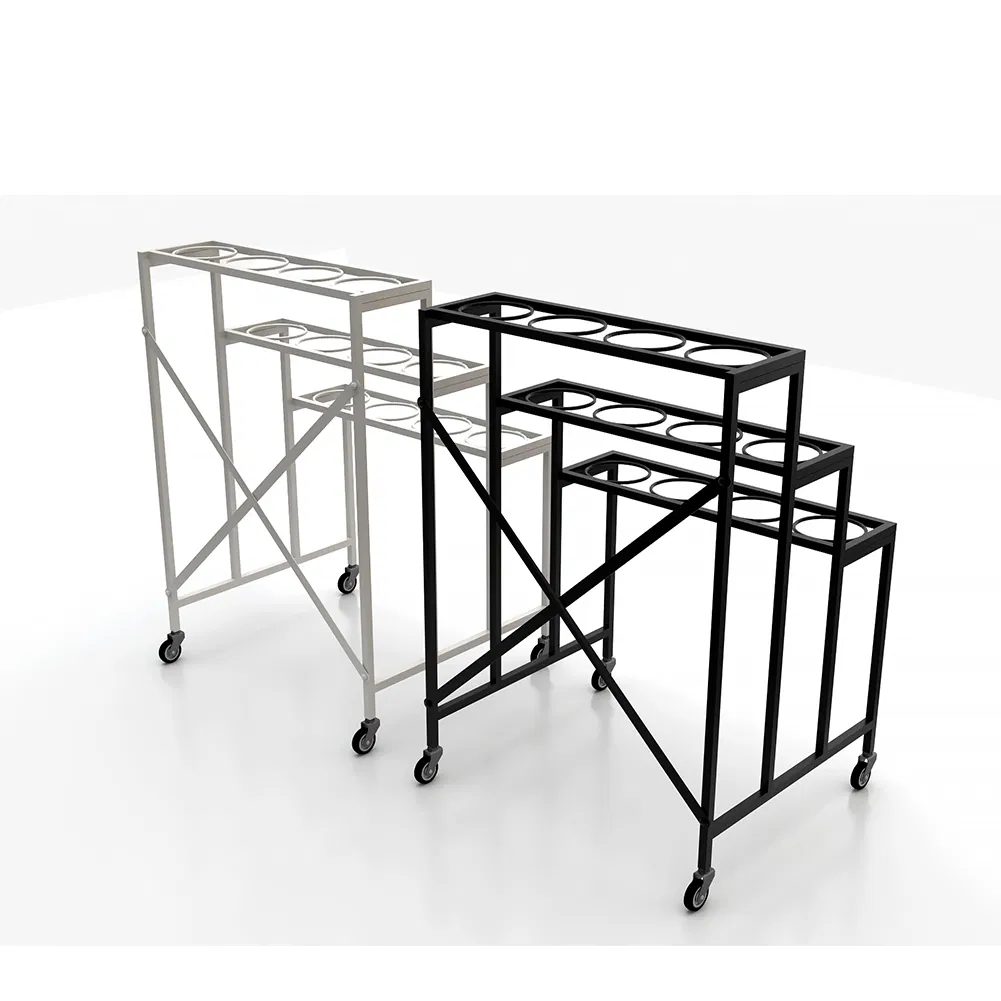Flower Store Rose 3 Layers Display Rack