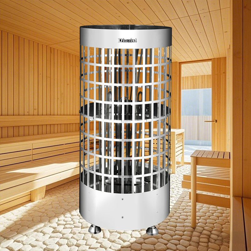 Печь для сауны 15 кВт Diooist SAF-150, нержавеющая сталь