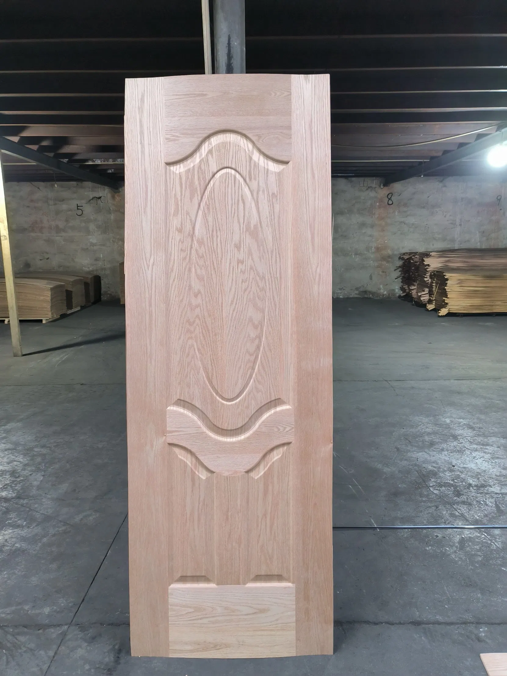 MDF Moulded Door Skin, Wood Grain Melamine Molded Door Skin