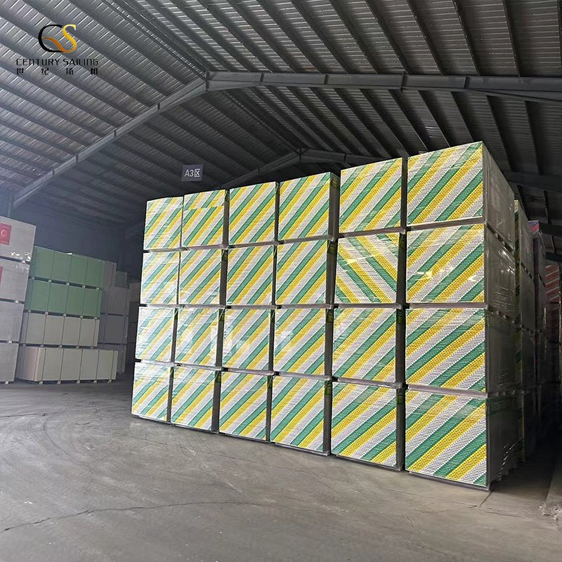 Wholesale Price Ceiling Plaster Board with New Design Gypsum Board Factory12mm