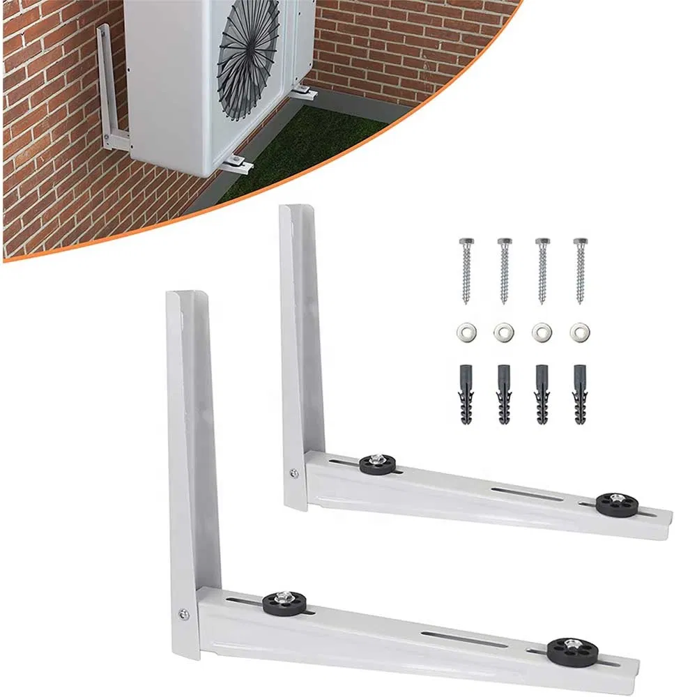 Customized Single Structure Wall Support Split Mounting Bracket for Outdoor AC Units