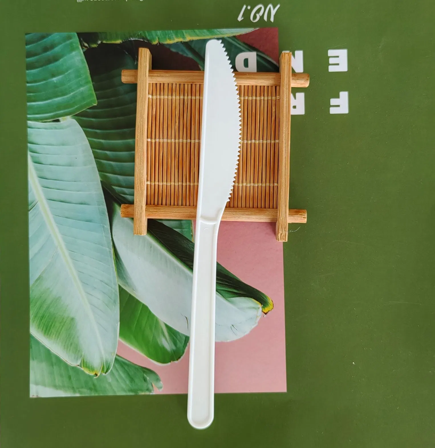 Excellent Quality Eco-Friendly Disposable Food Grade Biodegradable Compostable Forks and Knives