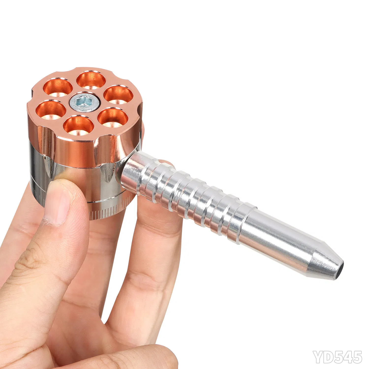 Revolver Bullet Shaped Dry Herb Tobacco Hand Grinders
