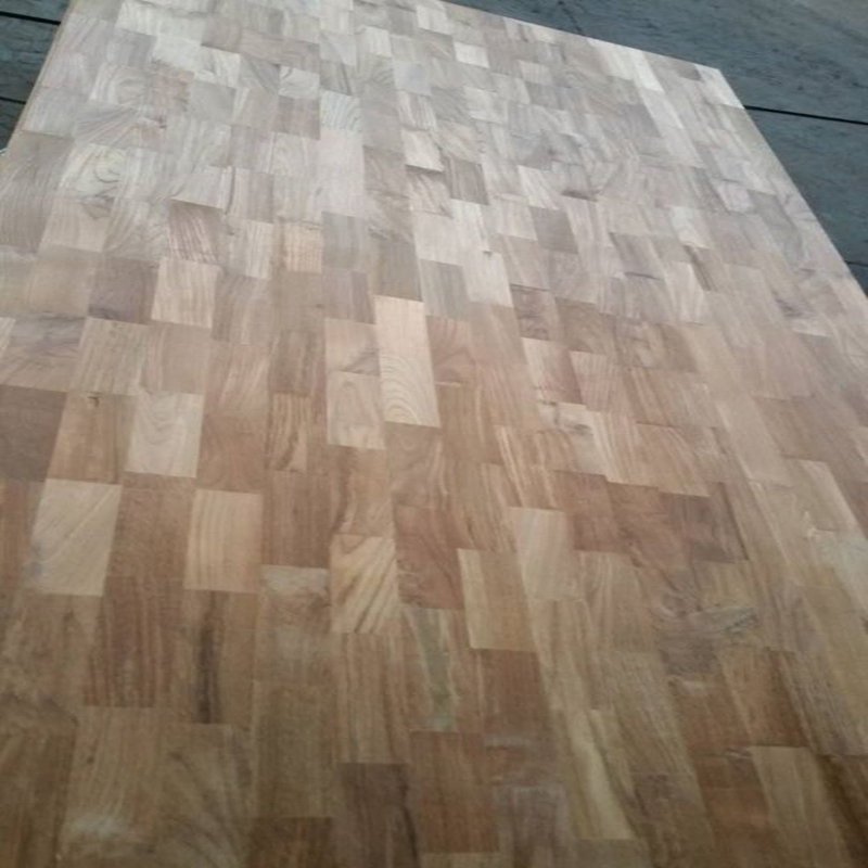 Natural Burma Teak Finger Joint Panel