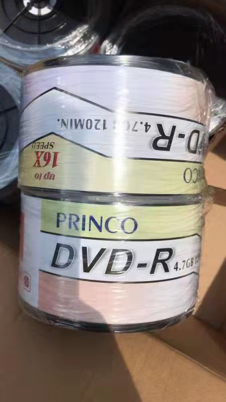 Чистые DVD-R диски для печати, 4.7 ГБ, 16x