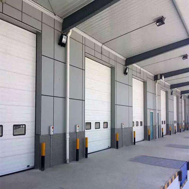 Industrial Sectional Fire Door Automatic Roll-up Shutter Door