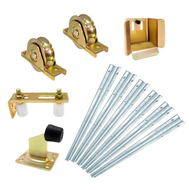 T200 Outdoor Garden Swivel Gate Wheels Heavy Duty Curved