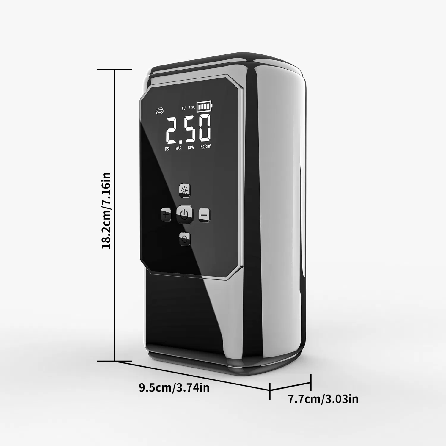 Promotion Portable Emergency Car Pump Emergency Jump Starter 12V Portable Auto Booster Power Bank Car Battery Jump Starter Tire Tester Air Compressor Combo Set