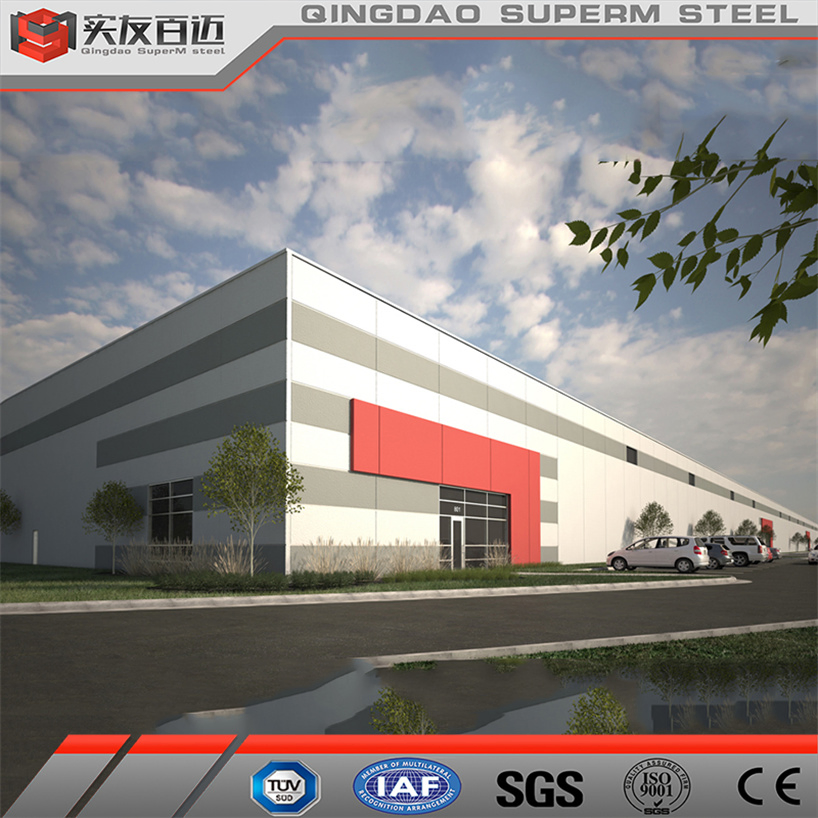 High Qualityprefab House Easy Installation Steel Building Companies Industrial Steel Storage Warehouse Sheds Rain Proof Production Workshop Building