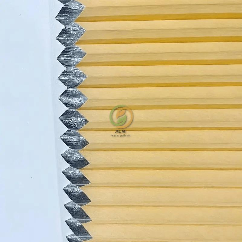 Textured Polyester Fabric for Day and Night Honeycomb Blinds