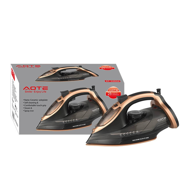 Garment Steam Iron Non-Stick 420ml Capacity Soleplate Steamer