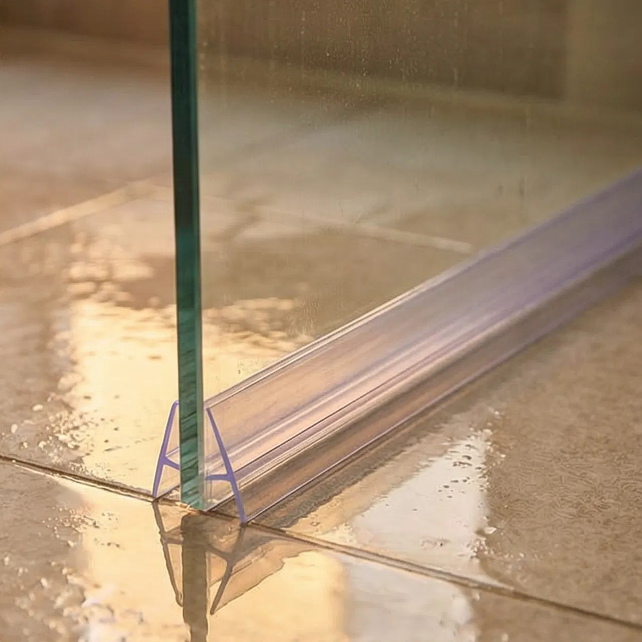 Durable PVC Seal Strip for Shower Enclosure / Bathroom Glass Door