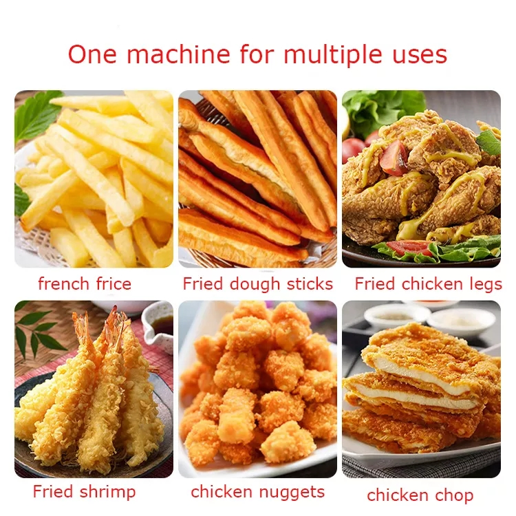 16 L Stainless Steel Small Electric Pressure Deep Air Fryer for Chicken