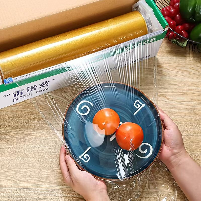30cm 33cm 45cm 50cm Transparent Packaging PVC Stretch Film Roll