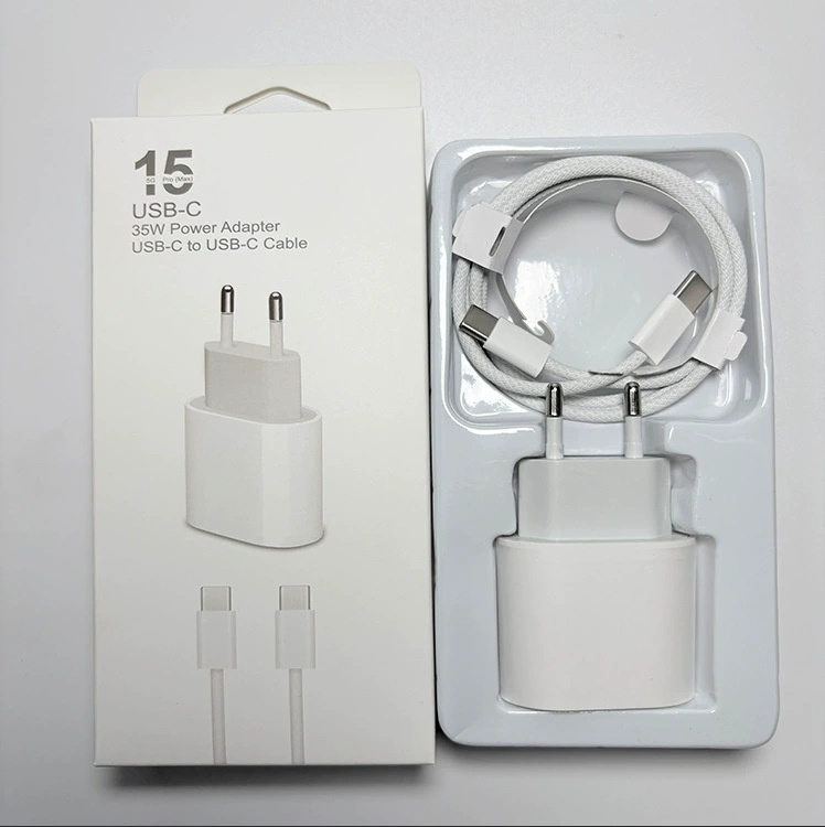 Зарядное устройство 20W USB-C с кабелем (US/EU/UK)