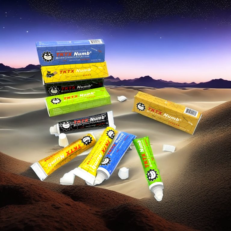 Super 75% Tktx Numbing Cream Tattoo Pain Relief Ointment for Eyebrow Microblading Semi Permanent Make up Bikini Waxing Tattoo Supply