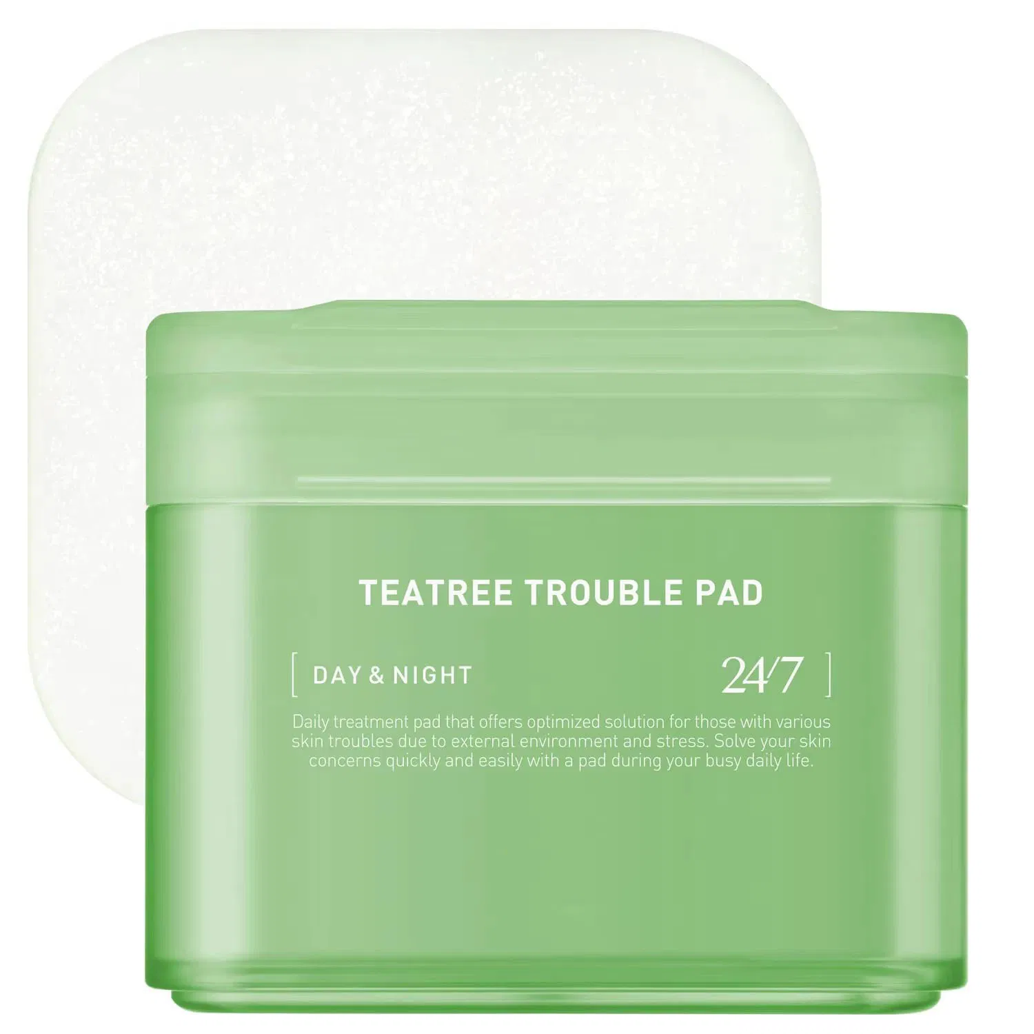 Korean Skin Care Aha Lactic Acid BHA Salicylic Acid Cleaning Face Facial Toner Cleaning Cotton Pads for Exfoliation and Pore