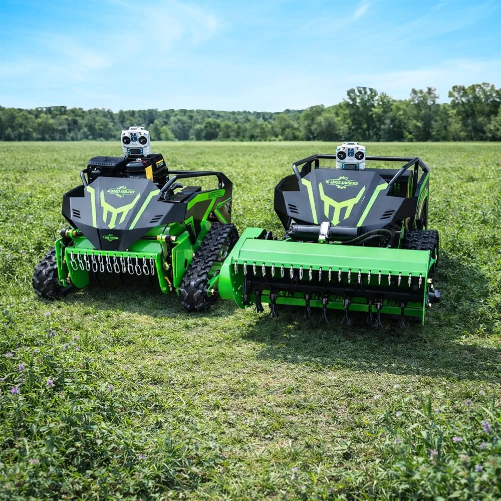 Профессиональный радиоуправляемый газонокосилка-робот Keruite 800мм