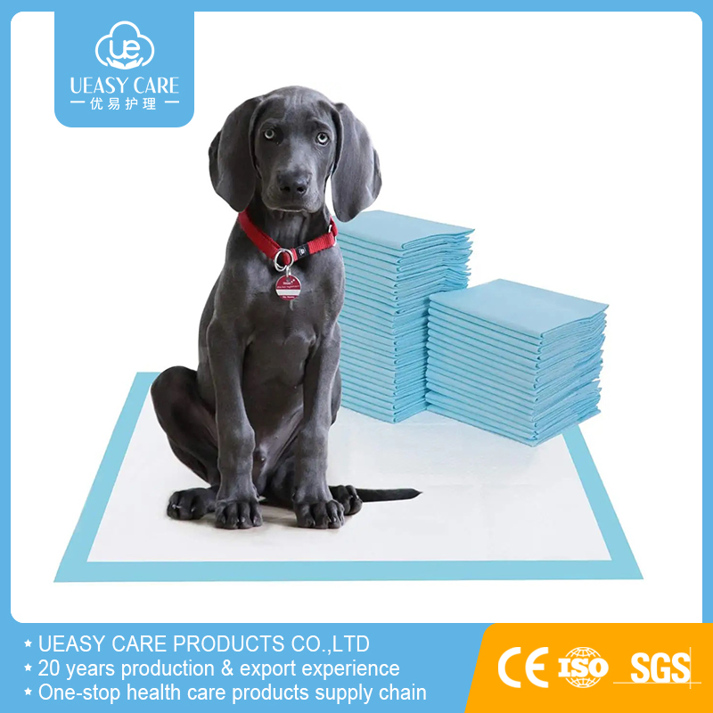 Factory Custom Puppy Training Mat with High Absorption Dog Pet PEE Mat Pet Changing Mat Disposable Absorbent Changing Mat Baby Underpad 60X45cm 60X60cm 60X90cm