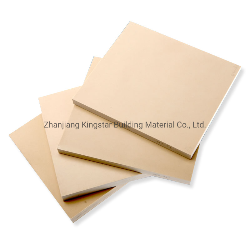 WPC/PVC Foam Board for Kitchen Bathroom Cabinet Furniture Door Construction Shuttering Moundling Formwork