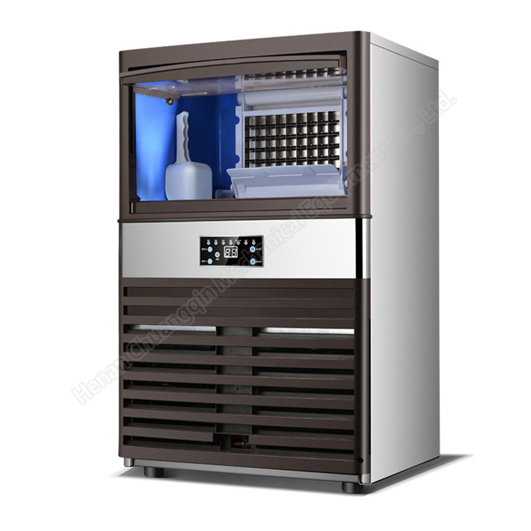 Wholesale New Design 300kg Stainless Steel Nugget Ice Maker Machine for Sale Food Processing Production Line Commercial Ice Cube Maker Machine