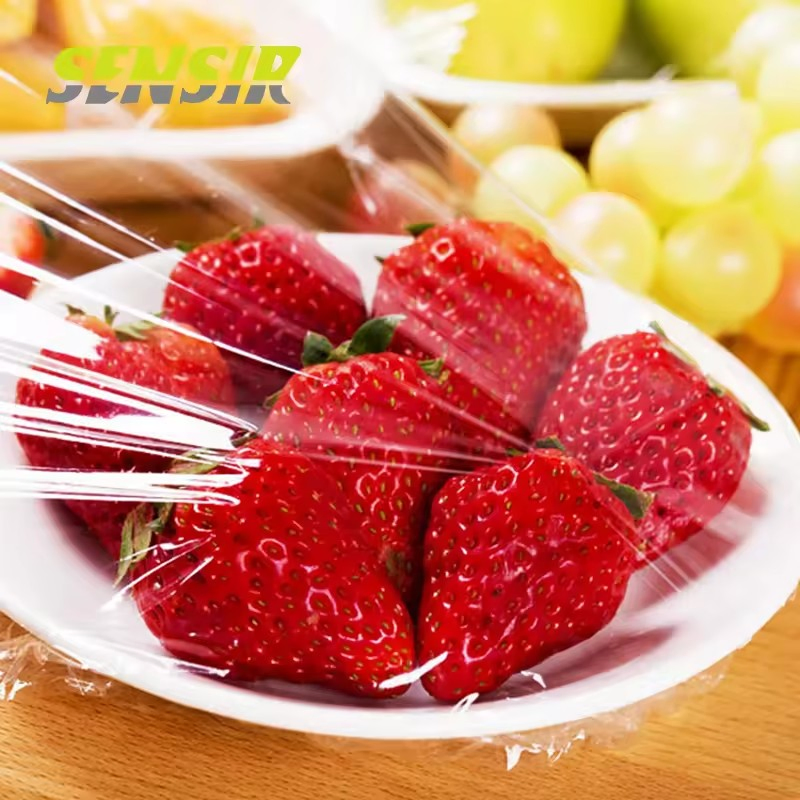 Food Service Wrap Plastic Film Jumbos Rolls PVC Cling Film