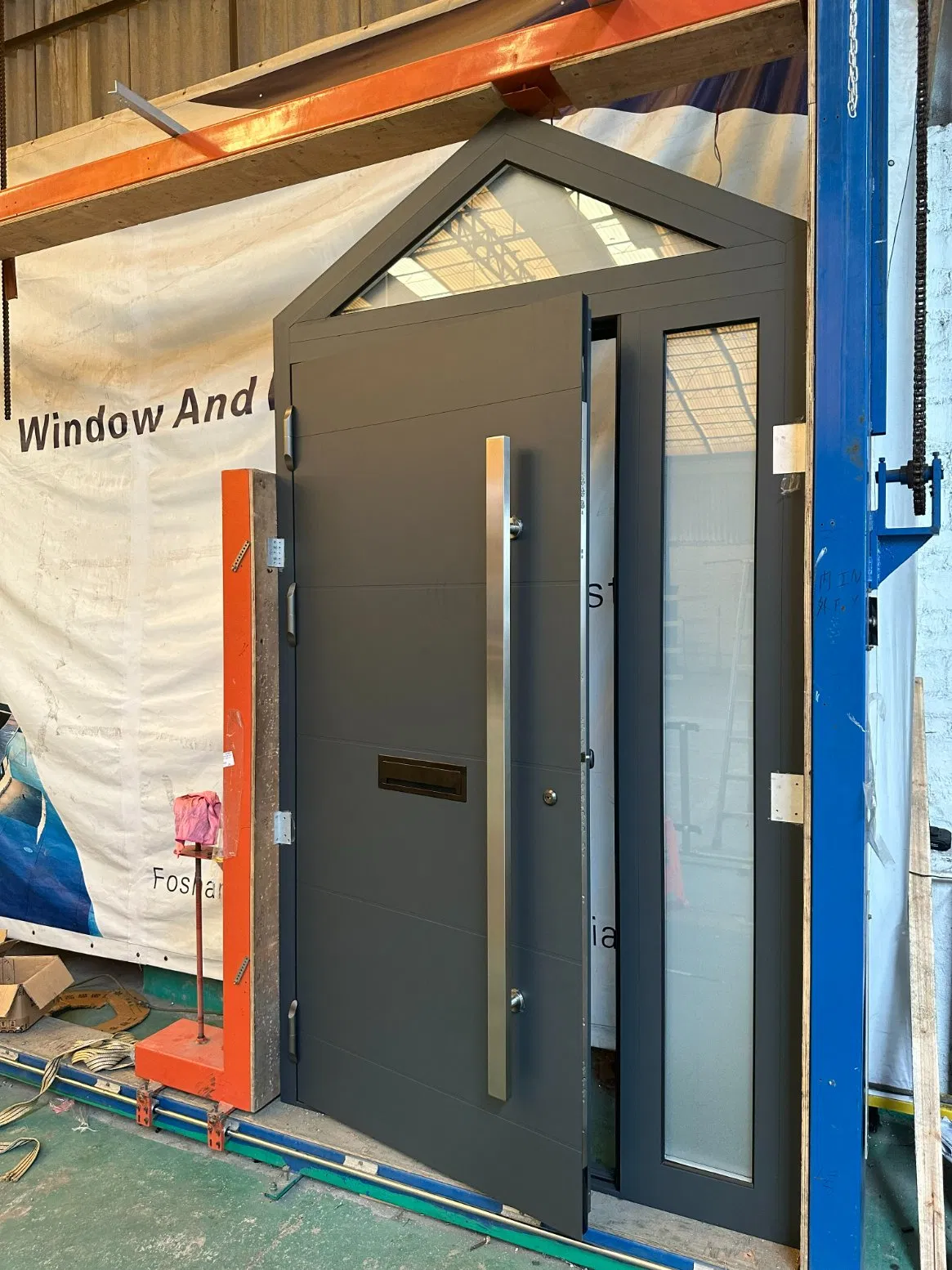 Newest Multiple Styles Exterior Double Entry Door Main Gate Entrance Door