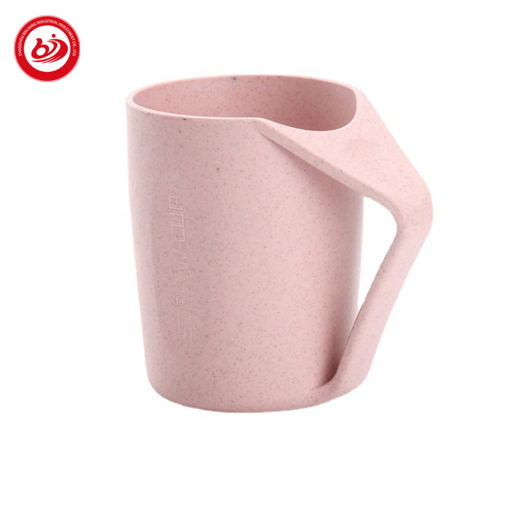 Экологичная кружка из соломы для полоскания рта, без BPA