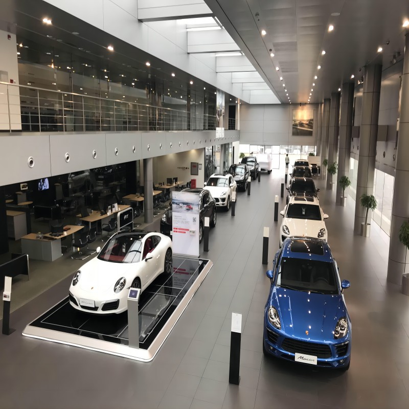 Engineered Steel Structure Frame 3s/4s Car Showroom (XGZ-Z114)