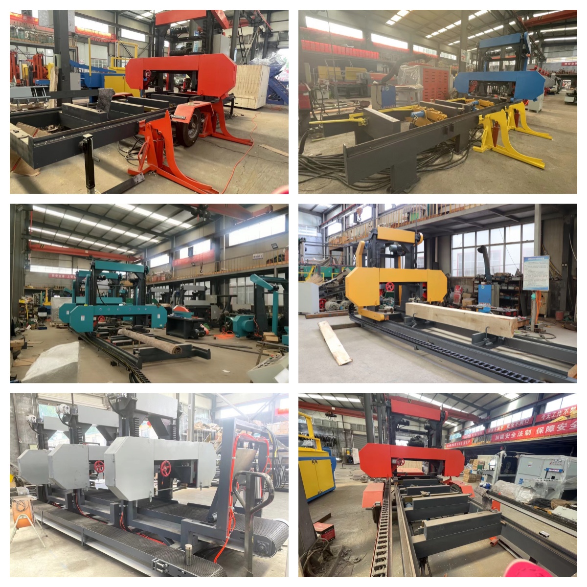 Пилорама ленточная автоматическая мобильная