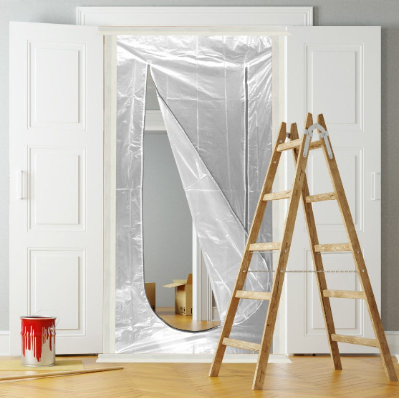 Decorate Your House with Plastic Zipper Doors