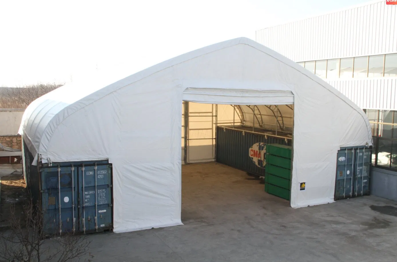 Suihe 15m X 12m Heavy Duty Industrial Dome Shelter for Shipping Containers